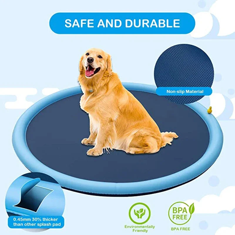 Dog Pool Splash Pad