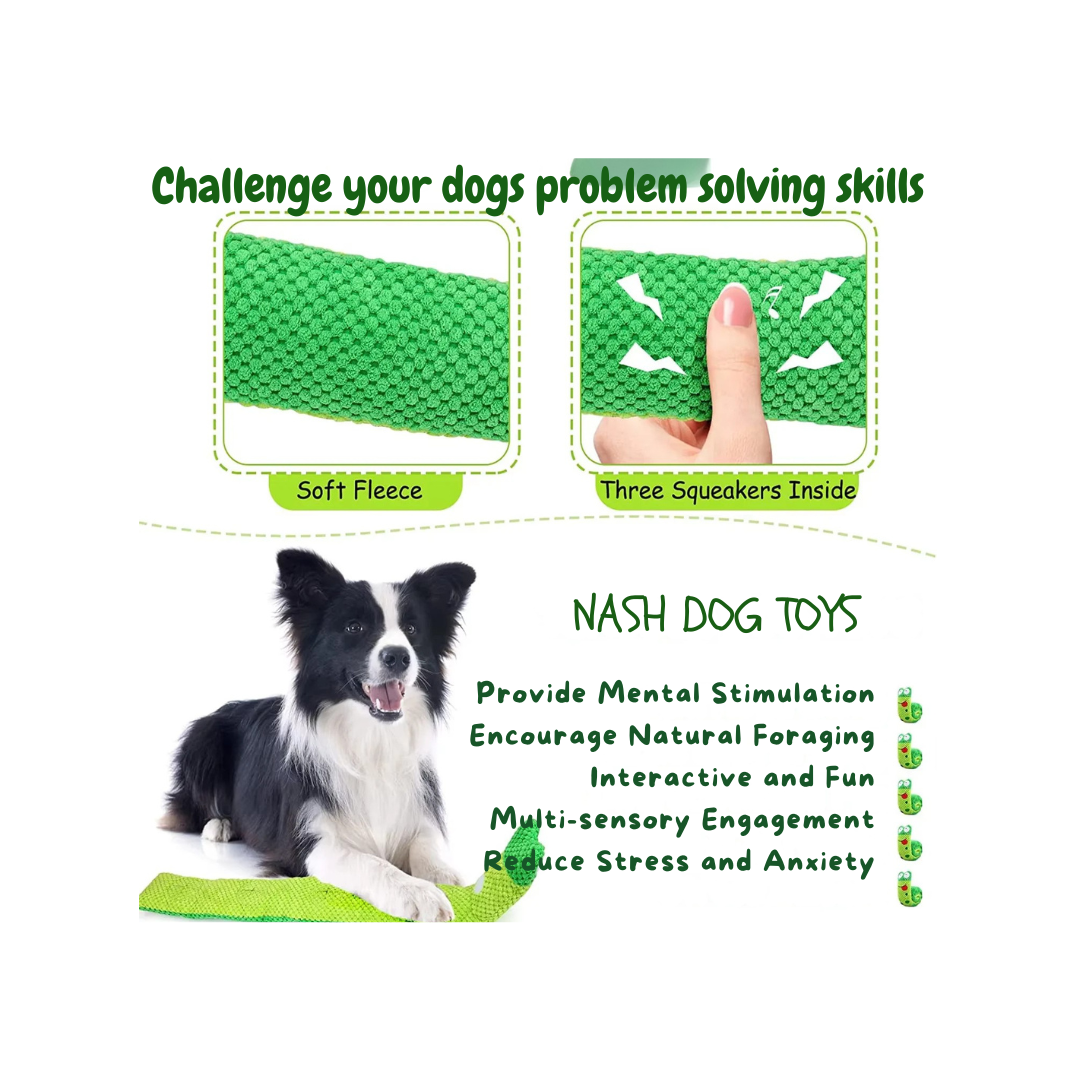 Snail Puzzle Dog Treat Toy