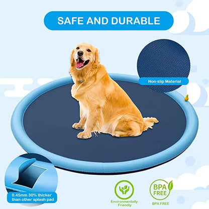 Dog Pool Splash Pad