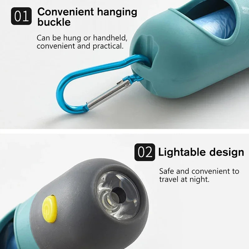 LED Dog Waste Bags Dispenser