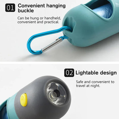 LED Dog Waste Bags Dispenser