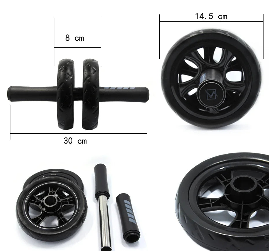 Abdominal Exercise Wheel With Mat