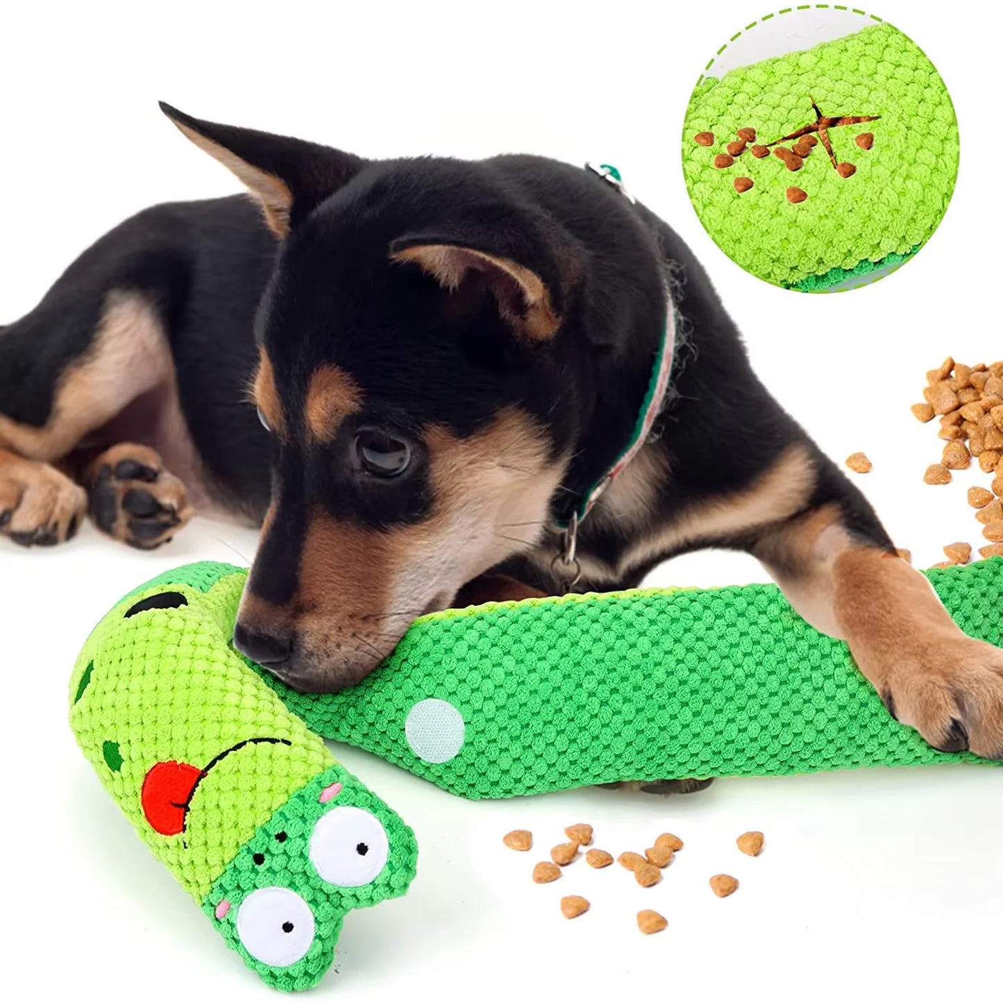 Snail Puzzle Dog Treat Toy
