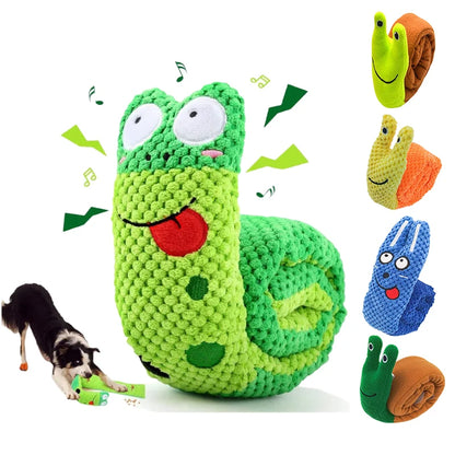 Snail Puzzle Dog Treat Toy