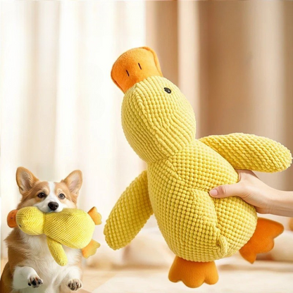 Plush Duck Dog Toy