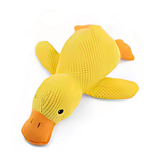 Plush Duck Dog Toy